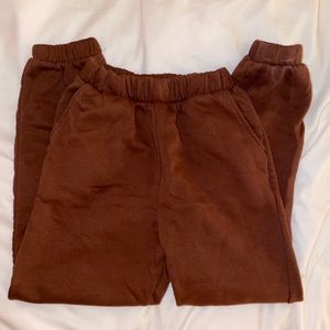 Zara plush jogging pants